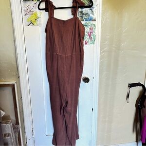Universal Thread Rust Jumpsuit size M
